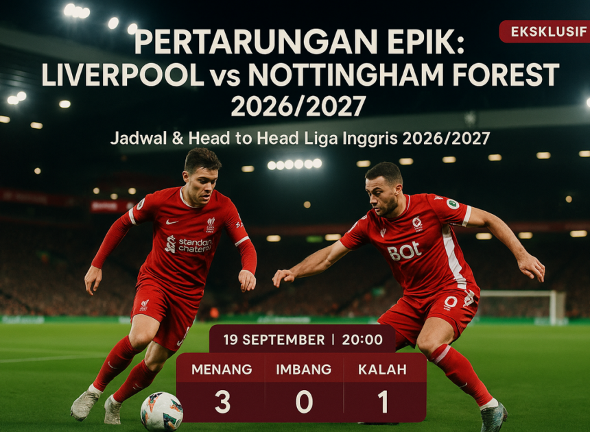 Liverpool vs Forest: Ujian Awal Liga Inggris 2026/2027
