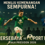 Prediksi formasi pemain Persebaya vs Port FC dalam pertandingan mendatang.