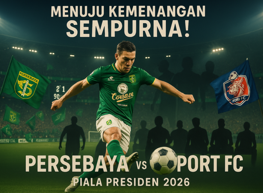 Prediksi Susunan Pemain Persebaya vs Port FC