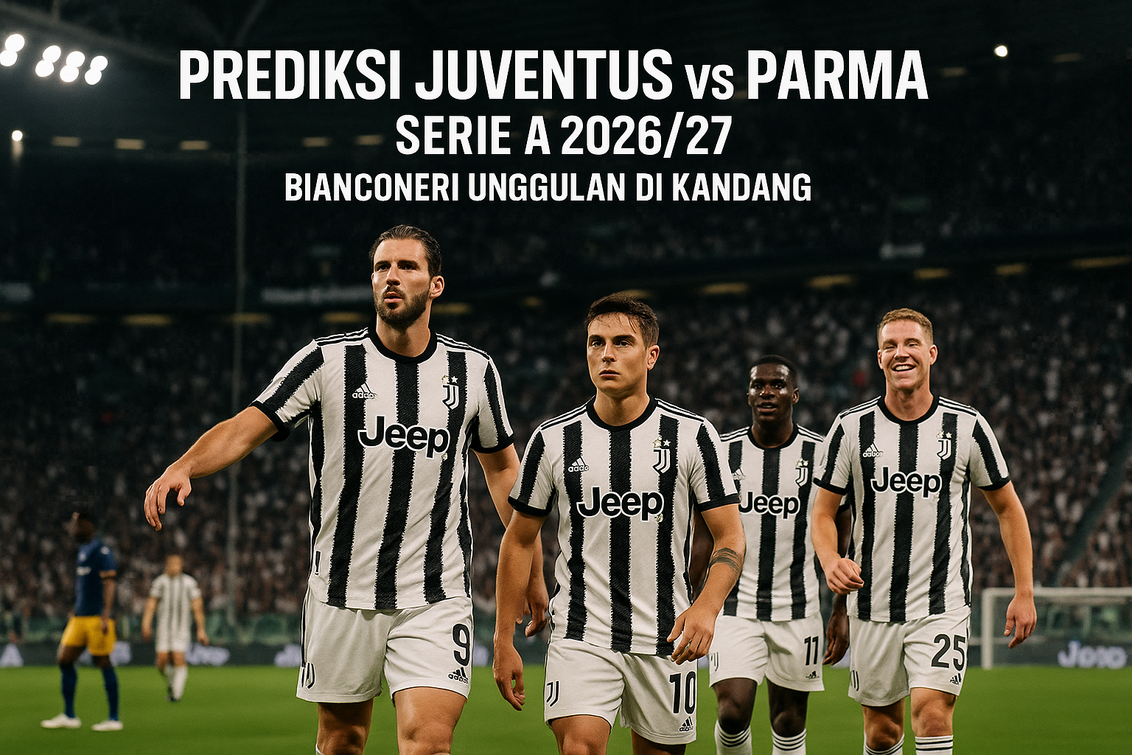 Prediksi Juventus vs Parma: Duel Kontras di Turin