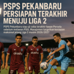 PSPS Pekanbaru bersiap untuk Liga 2 dengan intensifkan latihan tim.
