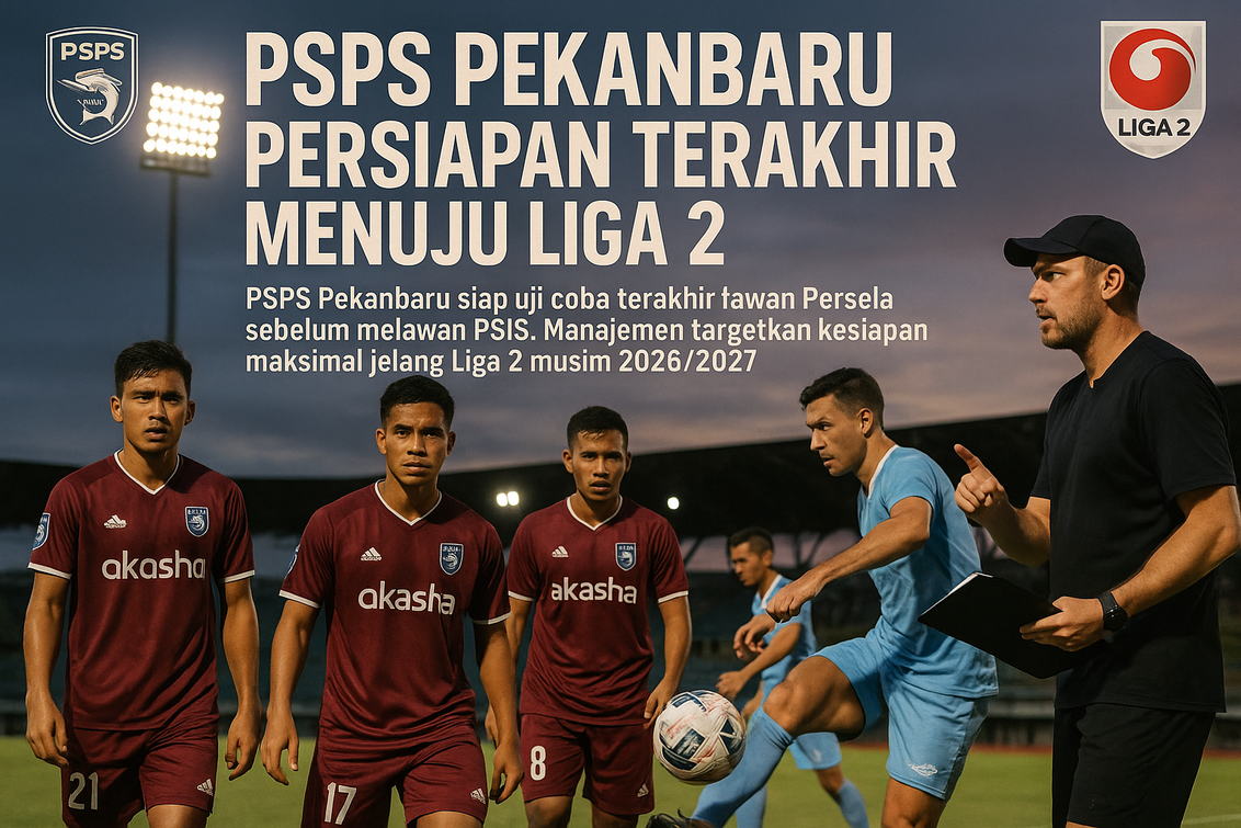 PSPS Pekanbaru Panaskan Mesin Jelang Liga 2