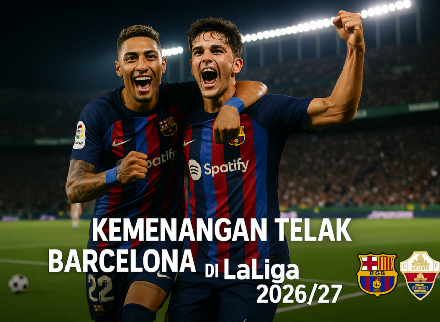 Raphinha Menggila, Barcelona Lumat Elche 5-0