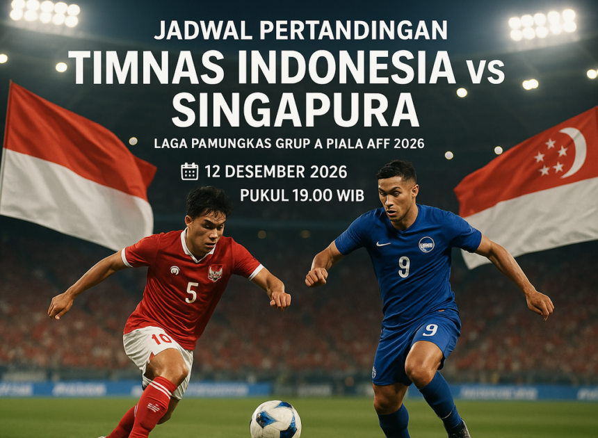 Timnas Indonesia Vs Singapura: Ujian Awal Piala AFF 2026