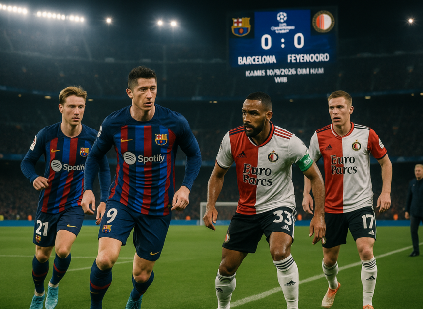 Barcelona Incar Awal Sempurna di Liga Champions