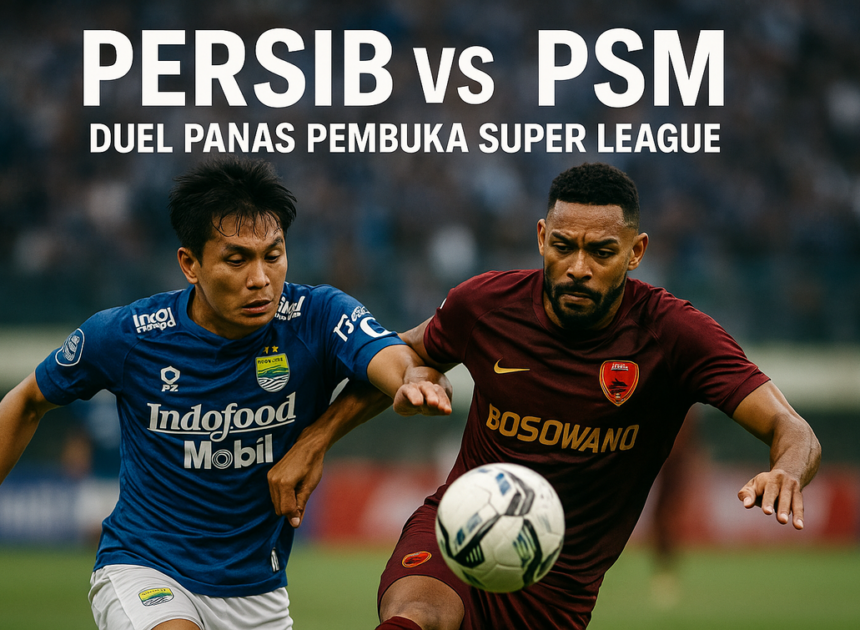 Persib vs PSM: Duel Panas Pembuka Super League
