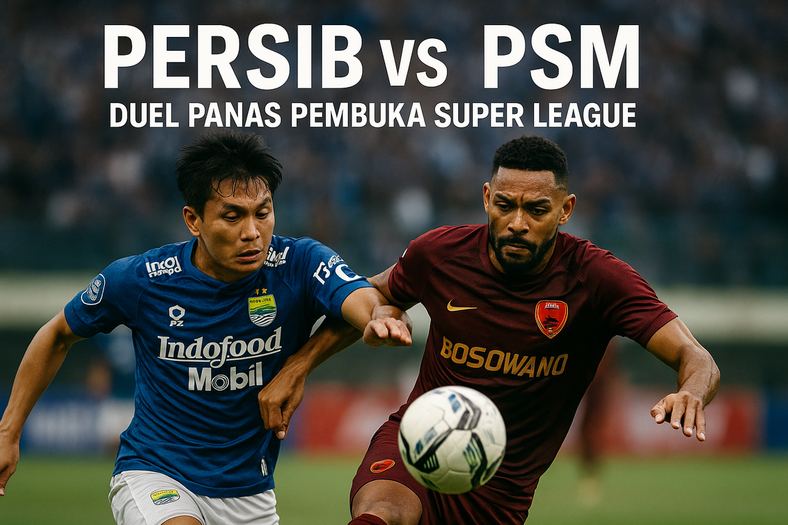 Persib vs PSM: Duel Panas Pembuka Super League