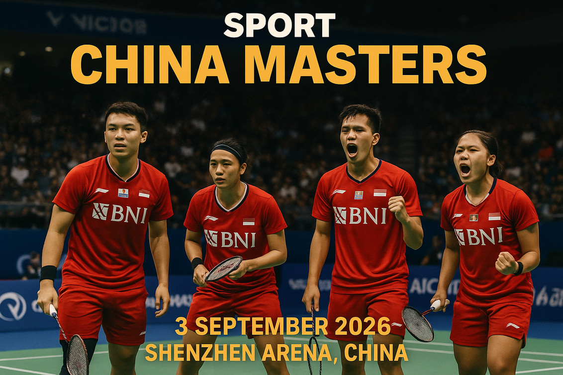 Sport China Masters: Empat Harapan Indonesia
